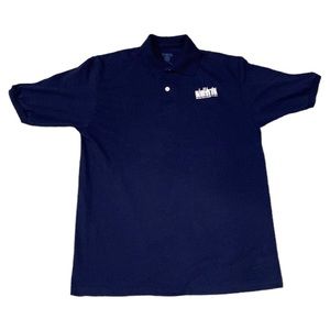 Polo shirt navy blue Manhattan bear distributors